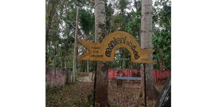 അഞ്ചിലവ് സായാഹ്ന പാർക്കിൽ ദുരിതങ്ങളേറെ അഞ്ചിലവ് സായാഹ്ന പാർക്കിൽ ദുരിതങ്ങളേറെ