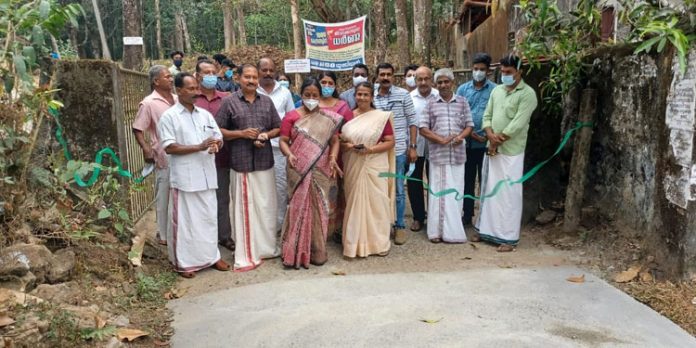 റോഡ് ഉദ്ഘാടനം ചെയ്തു റോഡ് ഉദ്ഘാടനം ചെയ്തു