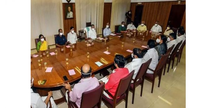 സംസ്ഥാന മന്ത്രിസഭാ യോഗം ഇന്ന് സംസ്ഥാന മന്ത്രിസഭാ യോഗം ഇന്ന്