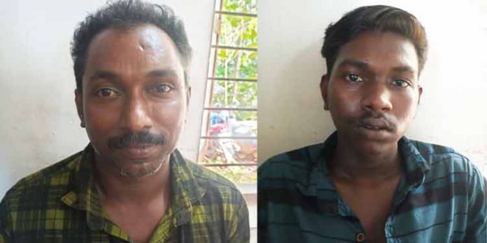വധശ്രമക്കേസിൽ രണ്ടുപേരെ പെരുനാട് പോലീസ് അറസ്റ്റ് ചെയ്തു വധശ്രമക്കേസിൽ രണ്ടുപേരെ പെരുനാട് പോലീസ് അറസ്റ്റ് ചെയ്തു