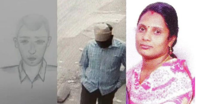 യുവതിയുടെ കൊലപാതകം ; പ്രതിയുടെ രേഖാചിത്രം പോലീസ് പുറത്ത് വിട്ടു യുവതിയുടെ കൊലപാതകം ; പ്രതിയുടെ രേഖാചിത്രം പോലീസ് പുറത്ത് വിട്ടു