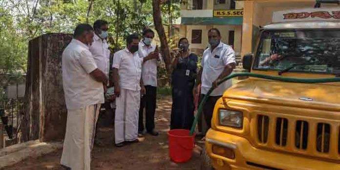 തൈക്കാവ് ഗവ . ഹയർ സെക്കൻഡറി സ്കൂളിലെ കുടിവെള്ള ക്ഷാമത്തിന് താല്ക്കാലിക ആശ്വാസം തൈക്കാവ് ഗവ . ഹയർ സെക്കൻഡറി സ്കൂളിലെ കുടിവെള്ള ക്ഷാമത്തിന് താല്ക്കാലിക ആശ്വാസം