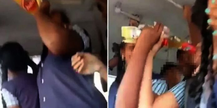 ഓടുന്ന ബസിൽ ബിയർ കുടിച്ച് വിദ്യാർഥിനികൾ ; അന്വേഷണം പ്രഖ്യാപിച്ച് അധികൃതർ ഓടുന്ന ബസിൽ ബിയർ കുടിച്ച് വിദ്യാർഥിനികൾ ; അന്വേഷണം പ്രഖ്യാപിച്ച് അധികൃതർ