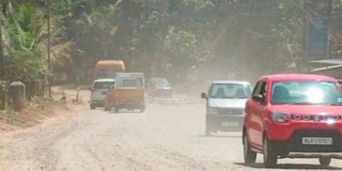 പുനലൂർ മൂവാറ്റുപുഴ പാത നിർമ്മാണം കോന്നി നഗരത്തിൽ മുടങ്ങി പുനലൂർ മൂവാറ്റുപുഴ പാത നിർമ്മാണം കോന്നി നഗരത്തിൽ മുടങ്ങി