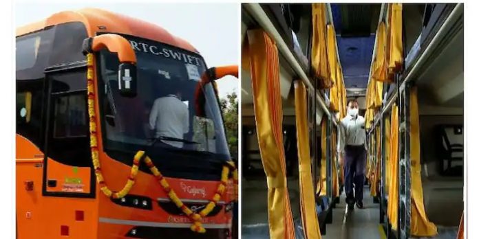 ലക്ഷ്വറി ബസുകളുമായി കെഎസ്ആര്ടിസി ; ആദ്യ വോള്വോ സ്ളീപ്പര് ബസ് തലസ്ഥാനത്ത് എത്തി ലക്ഷ്വറി ബസുകളുമായി കെഎസ്ആര്ടിസി ; ആദ്യ വോള്വോ സ്ളീപ്പര് ബസ് തലസ്ഥാനത്ത് എത്തി