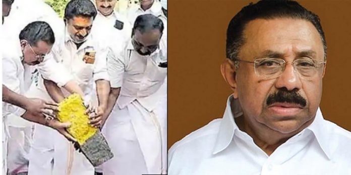 ഇനി ഇവിടെ ഈ കല്ല് വേണ്ട ; കെ റെയില് കല്ല് പിഴുതെറിഞ്ഞ് എം എം ഹസ്സന് ഇനി ഇവിടെ ഈ കല്ല് വേണ്ട ; കെ റെയില് കല്ല് പിഴുതെറിഞ്ഞ് എം എം ഹസ്സന്