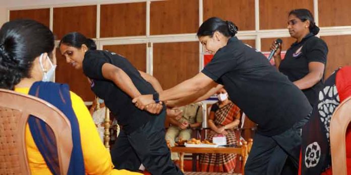 സ്വയം പ്രതിരോധം സ്ത്രീകളുടെ ആത്മവിശ്വാസം വര്ധിപ്പിക്കും : മന്ത്രി വീണാ ജോര്ജ് സ്വയം പ്രതിരോധം സ്ത്രീകളുടെ ആത്മവിശ്വാസം വര്ധിപ്പിക്കും : മന്ത്രി വീണാ ജോര്ജ്