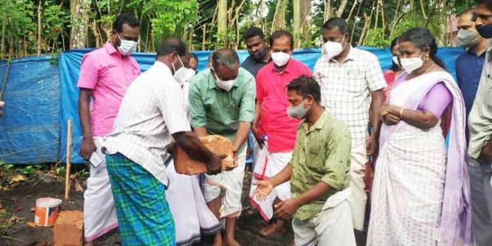 സാംസ്കാരിക നിലയത്തിന് മന്ത്രി പി.പ്രസാദ് ശിലയിട്ടു സാംസ്കാരിക നിലയത്തിന് മന്ത്രി പി.പ്രസാദ് ശിലയിട്ടു