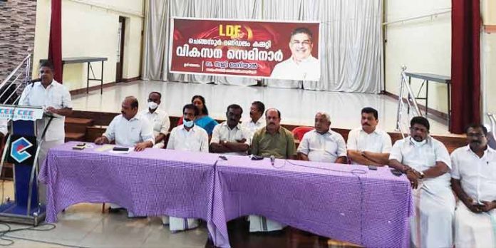 ചെങ്ങന്നൂരില് നടപ്പാക്കുന്ന വികസന പ്രവര്ത്തനങ്ങള് തടയുന്നതിന് യുഡിഎഫ്, ബിജെപി ശ്രമം ; മന്ത്രി സജി ചെറിയാന് ചെങ്ങന്നൂരില് നടപ്പാക്കുന്ന വികസന പ്രവര്ത്തനങ്ങള് തടയുന്നതിന് യുഡിഎഫ്, ബിജെപി ശ്രമം ; മന്ത്രി സജി ചെറിയാന്