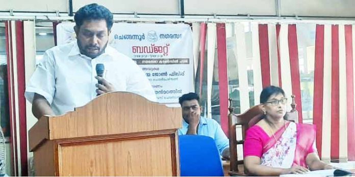ചെങ്ങന്നൂര് നഗരസഭ ബജറ്റ് അവതരിപ്പിച്ചു ; മാലിന്യ സംസ്കരണത്തിന് മൂന്നു കോടിയുടെ പദ്ധതി ചെങ്ങന്നൂര് നഗരസഭ ബജറ്റ് അവതരിപ്പിച്ചു ; മാലിന്യ സംസ്കരണത്തിന് മൂന്നു കോടിയുടെ പദ്ധതി