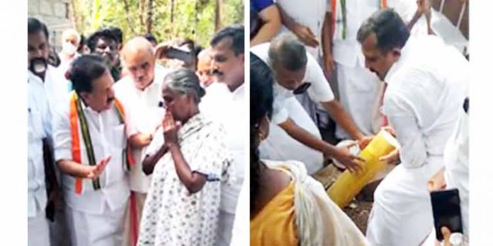 കൊഴുവല്ലൂരില് കെ – റെയില് തൂണ് രമേശ് ചെന്നിത്തലയുടെ സാന്നിധ്യത്തില് നേതാക്കളും പ്രവര്ത്തകരും ഇളക്കിമാറ്റി കൊഴുവല്ലൂരില് കെ – റെയില് തൂണ് രമേശ് ചെന്നിത്തലയുടെ സാന്നിധ്യത്തില് നേതാക്കളും പ്രവര്ത്തകരും ഇളക്കിമാറ്റി