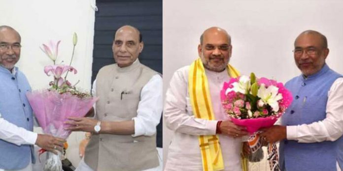 മണിപ്പൂർ മുഖ്യനെ ഉടനറിയാം ; ബിരേൻ സിംഗ് മുതിർന്ന നേതാക്കളെ കണ്ടു മണിപ്പൂർ മുഖ്യനെ ഉടനറിയാം ; ബിരേൻ സിംഗ് മുതിർന്ന നേതാക്കളെ കണ്ടു