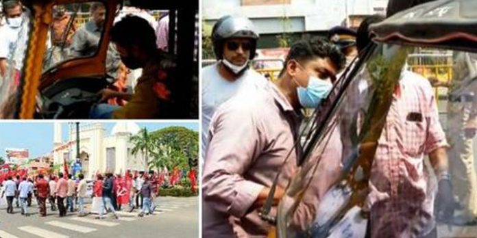 പോലീസ് നോക്കിനിൽക്കെ സ്വകാര്യ വാഹനങ്ങൾ തടഞ്ഞ് സമരാനുകൂലികൾ ; തിരുവനന്തപുരത്ത് ഇടപെട്ട് മജിസ്ട്രേറ്റ് പോലീസ് നോക്കിനിൽക്കെ സ്വകാര്യ വാഹനങ്ങൾ തടഞ്ഞ് സമരാനുകൂലികൾ ; തിരുവനന്തപുരത്ത് ഇടപെട്ട് മജിസ്ട്രേറ്റ്