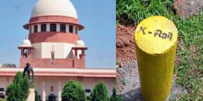 സില്വര് ലൈനില് പച്ചക്കൊടി ; സര്വേ തുടരാമെന്ന് സുപ്രിംകോടതി സില്വര് ലൈനില് പച്ചക്കൊടി ; സര്വേ തുടരാമെന്ന് സുപ്രിംകോടതി
