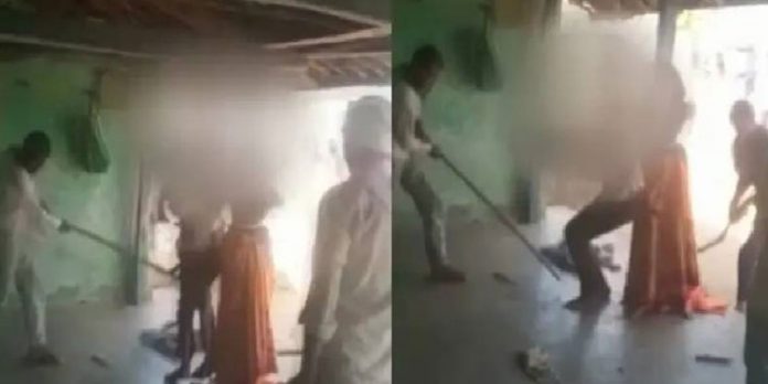 ഭാര്യയെയും കൂട്ടുകാരനെയും തൂണില് കെട്ടിയിട്ട് ക്രൂരമായി മര്ദിച്ച യുവാവ് അറസ്റ്റില് ഭാര്യയെയും കൂട്ടുകാരനെയും തൂണില് കെട്ടിയിട്ട് ക്രൂരമായി മര്ദിച്ച യുവാവ് അറസ്റ്റില്