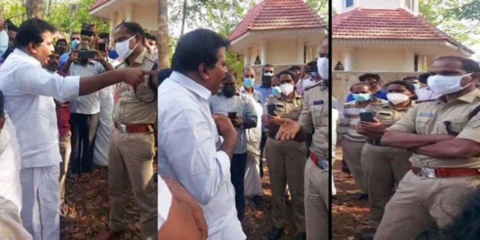 പോലീസുകാരെ അസഭ്യം പറഞ്ഞതിന് കൊടിക്കുന്നില് സുരേഷിനെതിരെ കേസ് പോലീസുകാരെ അസഭ്യം പറഞ്ഞതിന് കൊടിക്കുന്നില് സുരേഷിനെതിരെ കേസ്