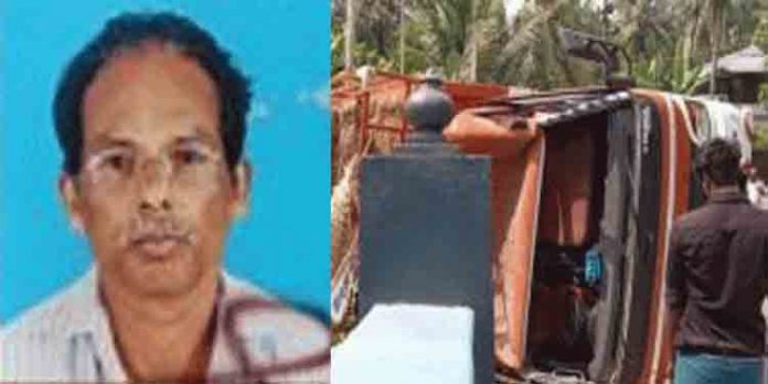 നിയന്ത്രണം വിട്ട ലോറിക്കടിയിൽപ്പെട്ട് കാൽനട യാത്രക്കാരന് ദാരുണാന്ത്യം നിയന്ത്രണം വിട്ട ലോറിക്കടിയിൽപ്പെട്ട് കാൽനട യാത്രക്കാരന് ദാരുണാന്ത്യം