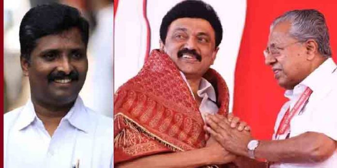 അണ്ണന് – തമ്പി ബന്ധം ഉപയോഗിച്ച് മുല്ലപ്പെരിയാര് വിഷയം പരിഹരിക്കണം ; പരിഹാസവുമായി സന്ദീപ് വാചസ്പതി അണ്ണന് – തമ്പി ബന്ധം ഉപയോഗിച്ച് മുല്ലപ്പെരിയാര് വിഷയം പരിഹരിക്കണം ; പരിഹാസവുമായി സന്ദീപ് വാചസ്പതി