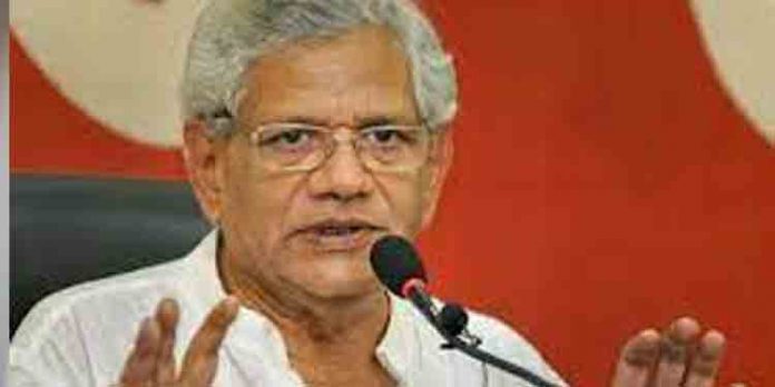 കെ – റെയില് കേരളത്തിന്റെ വികസനത്തിന് ആവശ്യമായ പദ്ധതി : സീതാറാം യെച്ചൂരി കെ – റെയില് കേരളത്തിന്റെ വികസനത്തിന് ആവശ്യമായ പദ്ധതി : സീതാറാം യെച്ചൂരി