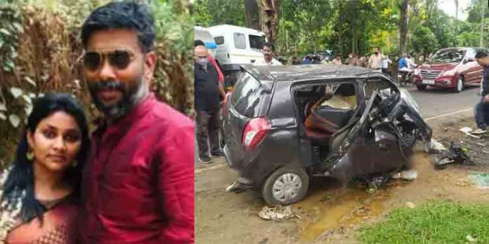 കാറും ടാങ്കര് ലോറിയും കൂട്ടിയിടിച്ച് മൂന്നുപേര് മരിച്ചു കാറും ടാങ്കര് ലോറിയും കൂട്ടിയിടിച്ച് മൂന്നുപേര് മരിച്ചു