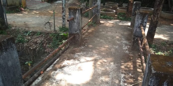 തണ്ണിത്തോട് സെൻട്രൽ ജംഗ്ഷൻ വി കെ പാറ നടപ്പാലം പുനർനിർമ്മിക്കണം ; ആവശ്യം ശക്തം തണ്ണിത്തോട് സെൻട്രൽ ജംഗ്ഷൻ വി കെ പാറ നടപ്പാലം പുനർനിർമ്മിക്കണം ; ആവശ്യം ശക്തം