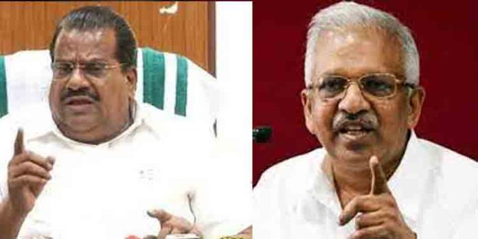 പി.ശശിക്ക് ഒരു അയോഗ്യതയുമില്ല ; പി.ജയരാജനെ തിരുത്തി എല്.ഡി.എഫ് കണ്വീനര് ഇ.പി ജയരാജന് പി.ശശിക്ക് ഒരു അയോഗ്യതയുമില്ല ; പി.ജയരാജനെ തിരുത്തി എല്.ഡി.എഫ് കണ്വീനര് ഇ.പി ജയരാജന്