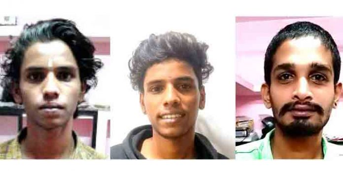 പോലീസുകാരെ ആക്രമിച്ച കേസിലെ പ്രതികളെ മണ്ണുത്തി പോലീസ് അറസ്റ്റ് ചെയ്തു പോലീസുകാരെ ആക്രമിച്ച കേസിലെ പ്രതികളെ മണ്ണുത്തി പോലീസ് അറസ്റ്റ് ചെയ്തു