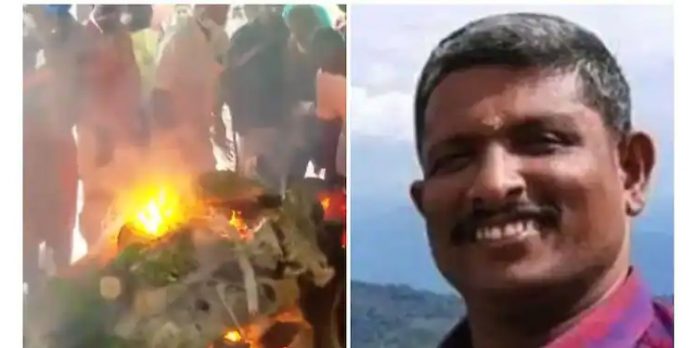 ശ്രീനിവാസന് വിട ചൊല്ലി നാട് ; അന്തിമോപചാരം അര്പ്പിക്കാനെത്തിയത് വന് ജനാവലി ശ്രീനിവാസന് വിട ചൊല്ലി നാട് ; അന്തിമോപചാരം അര്പ്പിക്കാനെത്തിയത് വന് ജനാവലി