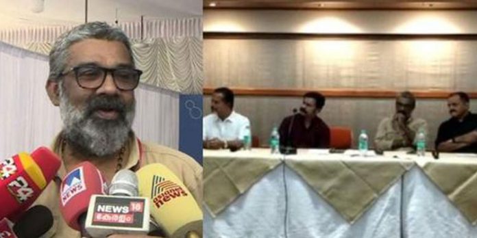 ദിലീപിനൊപ്പം വേദി പങ്കിട്ടത് അപലപനീയം പകരുന്നത് തെറ്റായ സന്ദേശം ; രഞ്ജിത്തിനെതിരെ എഐവൈഎഫ് ദിലീപിനൊപ്പം വേദി പങ്കിട്ടത് അപലപനീയം പകരുന്നത് തെറ്റായ സന്ദേശം ; രഞ്ജിത്തിനെതിരെ എഐവൈഎഫ്