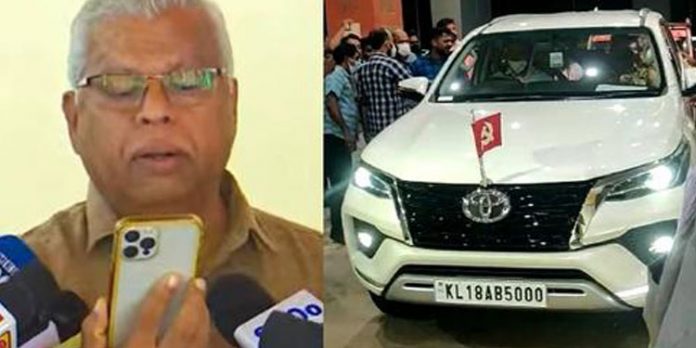 യെച്ചൂരിയുടെ വാഹന വിവാദം ; അപവാദ പ്രചാരണമെന്ന് എം.വി ജയരാജന് യെച്ചൂരിയുടെ വാഹന വിവാദം ; അപവാദ പ്രചാരണമെന്ന് എം.വി ജയരാജന്