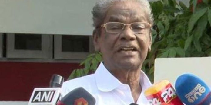 ഏതു തമ്പുരാന് വിചാരിച്ചാലും ജീവനക്കാരെ ശത്രുവായി കണ്ട് സ്ഥാപനം നന്നാക്കാനാകില്ല ; കെ.എസ്.ഇ.ബി ചെയര്മാനെതിരെ ആനത്തലവട്ടം ആനന്ദന് ഏതു തമ്പുരാന് വിചാരിച്ചാലും ജീവനക്കാരെ ശത്രുവായി കണ്ട് സ്ഥാപനം നന്നാക്കാനാകില്ല ; കെ.എസ്.ഇ.ബി ചെയര്മാനെതിരെ ആനത്തലവട്ടം ആനന്ദന്