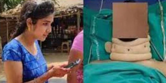 സര്പ്രൈസ് നൽകാൻ വിളിച്ചുവരുത്തി പ്രതിശ്രുതവരന്റെ കഴുത്തറുത്ത് യുവതി സര്പ്രൈസ് നൽകാൻ വിളിച്ചുവരുത്തി പ്രതിശ്രുതവരന്റെ കഴുത്തറുത്ത് യുവതി