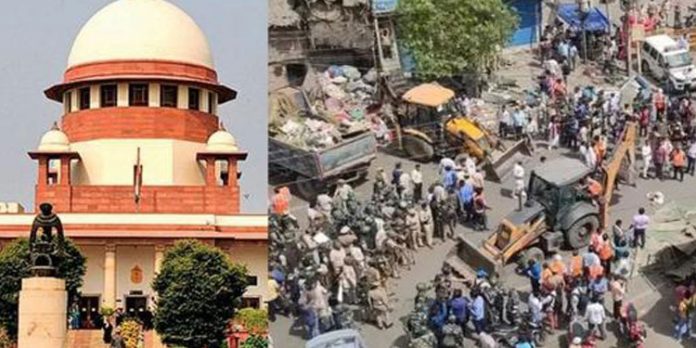 ജഹാംഗീര്പുരിയിലെ ഒഴിപ്പിക്കല് നടപടി തടഞ്ഞു ; തല്സ്ഥിതി തുടരാന് സുപ്രിംകോടതി ഉത്തരവ് ജഹാംഗീര്പുരിയിലെ ഒഴിപ്പിക്കല് നടപടി തടഞ്ഞു ; തല്സ്ഥിതി തുടരാന് സുപ്രിംകോടതി ഉത്തരവ്