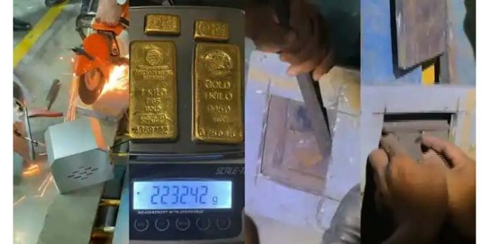 ഇറച്ചി മുറിക്കുന്ന യന്ത്രത്തിൽ സ്വർണക്കടത്ത് : പ്രതികൾക്കായി കസ്റ്റംസ് തെരച്ചിൽ ; തെരഞ്ഞെടുപ്പ് വിഷയമാക്കാൻ സിപിഎം ഇറച്ചി മുറിക്കുന്ന യന്ത്രത്തിൽ സ്വർണക്കടത്ത് : പ്രതികൾക്കായി കസ്റ്റംസ് തെരച്ചിൽ ; തെരഞ്ഞെടുപ്പ് വിഷയമാക്കാൻ സിപിഎം