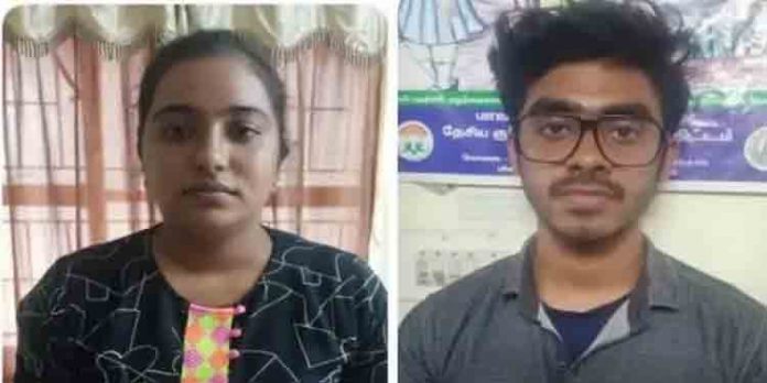 വയോധികയുടെ സ്വര്ണമാല കവര്ന്ന കേസില് യുവാവും യുവതിയും അറസ്റ്റില് ; ഇരുവരും വ്യവസായികളുടെ മക്കള് വയോധികയുടെ സ്വര്ണമാല കവര്ന്ന കേസില് യുവാവും യുവതിയും അറസ്റ്റില് ; ഇരുവരും വ്യവസായികളുടെ മക്കള്