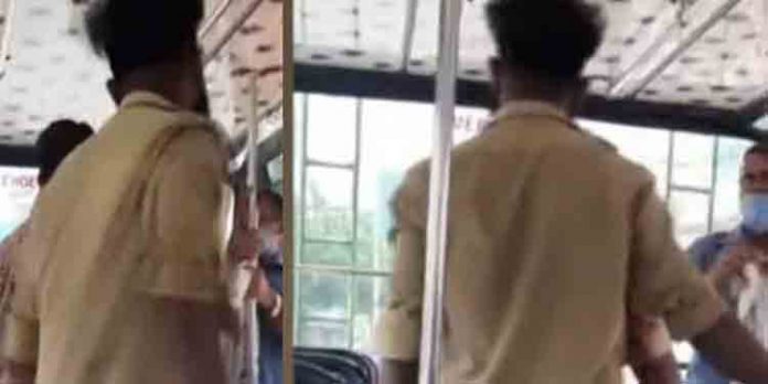 ബാക്കി ചോദിച്ചതിന് ബസ് കണ്ടക്ടര് യാത്രക്കാരനെ ക്രൂരമായി മര്ദിച്ചു ബാക്കി ചോദിച്ചതിന് ബസ് കണ്ടക്ടര് യാത്രക്കാരനെ ക്രൂരമായി മര്ദിച്ചു