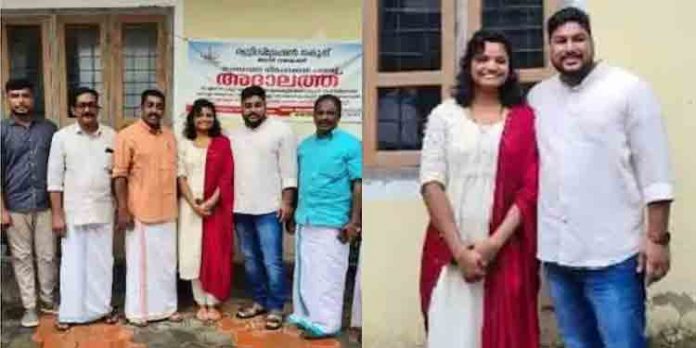 വിവാദങ്ങള്ക്കൊടുവിൽ ജോയ്സനയും ഷെജിനും പുതു ജീവിതത്തിലേക്ക് : രജിസ്റ്റര് വിവാഹം കഴിഞ്ഞു വിവാദങ്ങള്ക്കൊടുവിൽ ജോയ്സനയും ഷെജിനും പുതു ജീവിതത്തിലേക്ക് : രജിസ്റ്റര് വിവാഹം കഴിഞ്ഞു