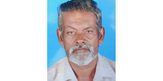 ഓട്ടോയും സ്കൂട്ടറും കൂട്ടിയിടിച്ച് മത്സ്യ വ്യാപാരി മരിച്ചു ഓട്ടോയും സ്കൂട്ടറും കൂട്ടിയിടിച്ച് മത്സ്യ വ്യാപാരി മരിച്ചു