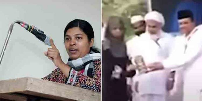 ‘പെൺകുട്ടി സ്റ്റേജിൽ വരാൻ പാടില്ലെന്ന് മൊയ്ല്യാര് പറഞ്ഞാൽ അത്ഭുതപ്പെടാനില്ല’ ; വിപി റജീന ‘പെൺകുട്ടി സ്റ്റേജിൽ വരാൻ പാടില്ലെന്ന് മൊയ്ല്യാര് പറഞ്ഞാൽ അത്ഭുതപ്പെടാനില്ല’ ; വിപി റജീന