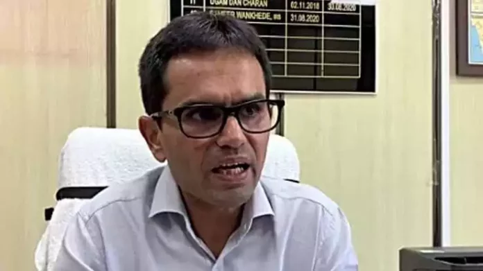 സമീര് വാങ്കഡെയ്ക്ക് ചെന്നൈയിലേക്ക് സ്ഥലംമാറ്റം സമീര് വാങ്കഡെയ്ക്ക് ചെന്നൈയിലേക്ക് സ്ഥലംമാറ്റം
