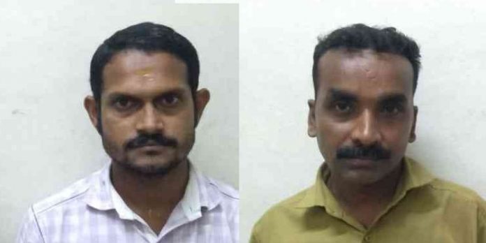 കെട്ടിടത്തിനുള്ളിൽ സൂക്ഷിച്ചിരുന്ന ഇരുമ്പുകമ്പികൾ മോഷ്ടിച്ചു ; രണ്ട് പേർ അറസ്റ്റിൽ കെട്ടിടത്തിനുള്ളിൽ സൂക്ഷിച്ചിരുന്ന ഇരുമ്പുകമ്പികൾ മോഷ്ടിച്ചു ; രണ്ട് പേർ അറസ്റ്റിൽ