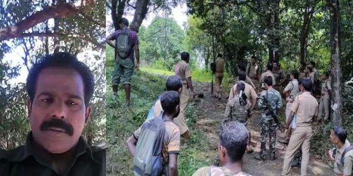 കാലാവസ്ഥ പ്രതികൂലം, കാണാതായ വാച്ചര്ക്കായുള്ള തെരച്ചില് പൂര്ത്തിയാക്കാന് സാധിച്ചില്ല കാലാവസ്ഥ പ്രതികൂലം, കാണാതായ വാച്ചര്ക്കായുള്ള തെരച്ചില് പൂര്ത്തിയാക്കാന് സാധിച്ചില്ല