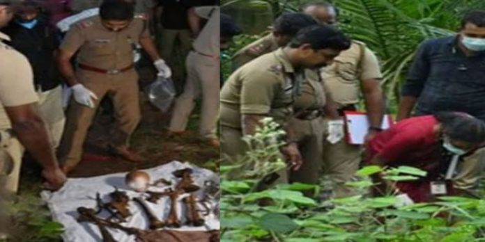 അഞ്ച് വര്ഷമായി ആള്ത്താമസമില്ലാത്ത പറമ്പിലെ കിണറ്റില് നിന്നും അസ്ഥികൂടം കണ്ടെത്തി അഞ്ച് വര്ഷമായി ആള്ത്താമസമില്ലാത്ത പറമ്പിലെ കിണറ്റില് നിന്നും അസ്ഥികൂടം കണ്ടെത്തി