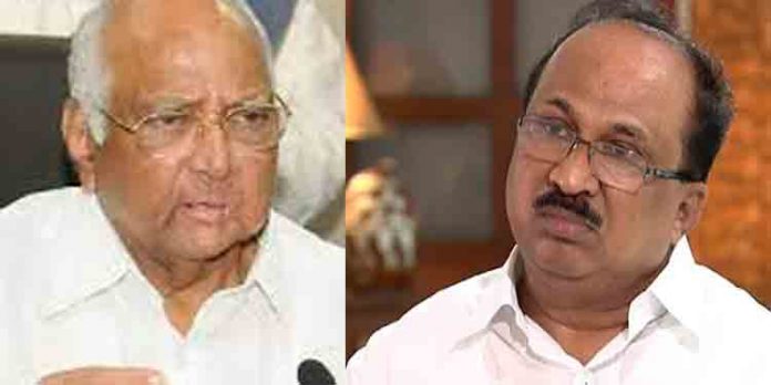 എന്സിപി ദേശീയ അധ്യക്ഷന് ശരദ് പവാര് കെ.വി തോമസുമായി ചര്ച്ച നടത്തി എന്സിപി ദേശീയ അധ്യക്ഷന് ശരദ് പവാര് കെ.വി തോമസുമായി ചര്ച്ച നടത്തി