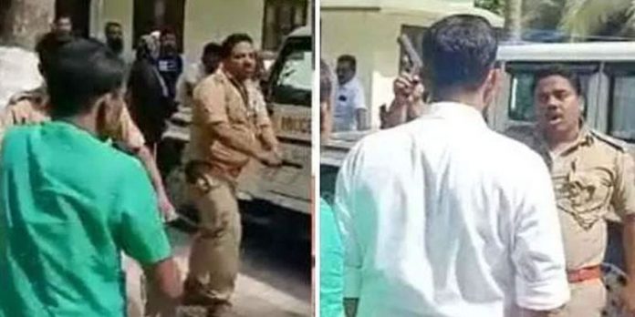 സമരം നടത്തിയവര്ക്കുനേരെ തോക്കുചൂണ്ടി കവരത്തി എസ്ഐ സമരം നടത്തിയവര്ക്കുനേരെ തോക്കുചൂണ്ടി കവരത്തി എസ്ഐ