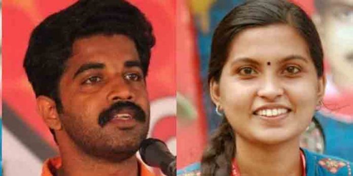 കെ അനുശ്രീ എസ്എഫ്ഐ സംസ്ഥാന പ്രസിഡന്റ് ; പി എം ആർഷൊ സെക്രട്ടറി കെ അനുശ്രീ എസ്എഫ്ഐ സംസ്ഥാന പ്രസിഡന്റ് ; പി എം ആർഷൊ സെക്രട്ടറി