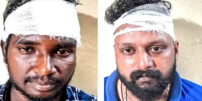 ഉത്സവ ഘോഷയാത്ര കടന്നുവരുന്നതിനിടെ സംഘര്ഷം ; രണ്ടുപേരെ കൊട്ടിയം പോലീസ് പിടികൂടി ഉത്സവ ഘോഷയാത്ര കടന്നുവരുന്നതിനിടെ സംഘര്ഷം ; രണ്ടുപേരെ കൊട്ടിയം പോലീസ് പിടികൂടി