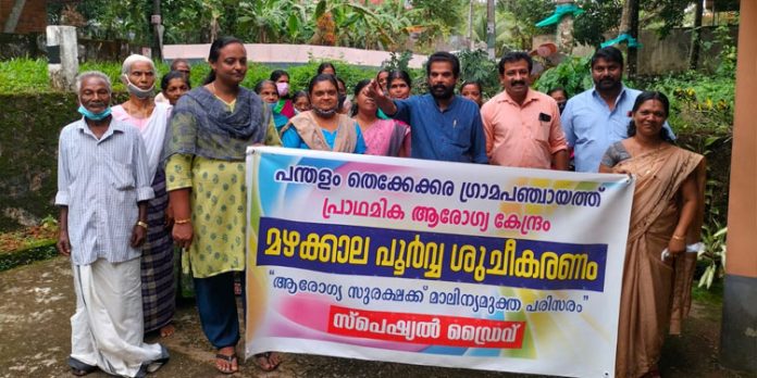 മഴക്കാല പൂർവ്വ ശുചീകരണത്തിന് തുടക്കമായി മഴക്കാല പൂർവ്വ ശുചീകരണത്തിന് തുടക്കമായി