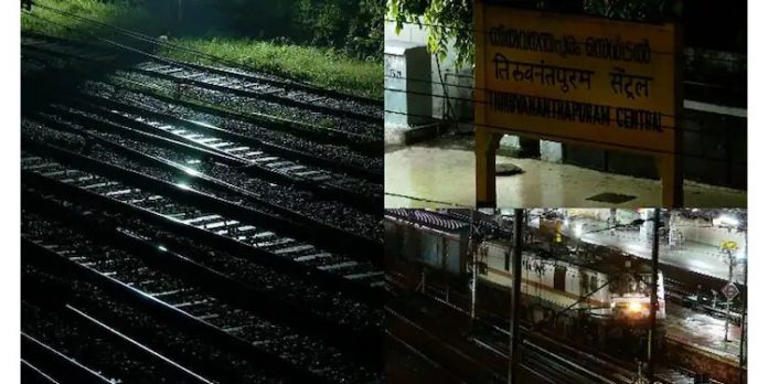 തമ്പാനൂരിൽ ട്രെയിൻ തട്ടി റെയിൽവെ ജീവനക്കാർക്ക് പരിക്ക് ; ഒരാളുടെ കാൽ അറ്റുപോയി – അപകടത്തിൽ ദുരൂഹത തമ്പാനൂരിൽ ട്രെയിൻ തട്ടി റെയിൽവെ ജീവനക്കാർക്ക് പരിക്ക് ; ഒരാളുടെ കാൽ അറ്റുപോയി – അപകടത്തിൽ ദുരൂഹത