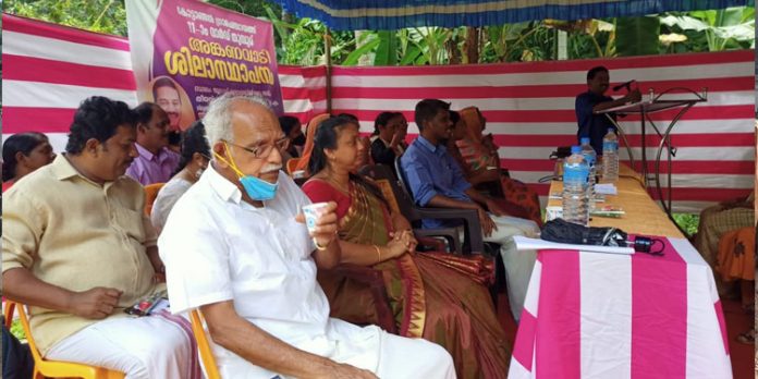 അങ്കണവാടി കെട്ടിട ശിലാസ്ഥാപനം നടത്തി അങ്കണവാടി കെട്ടിട ശിലാസ്ഥാപനം നടത്തി